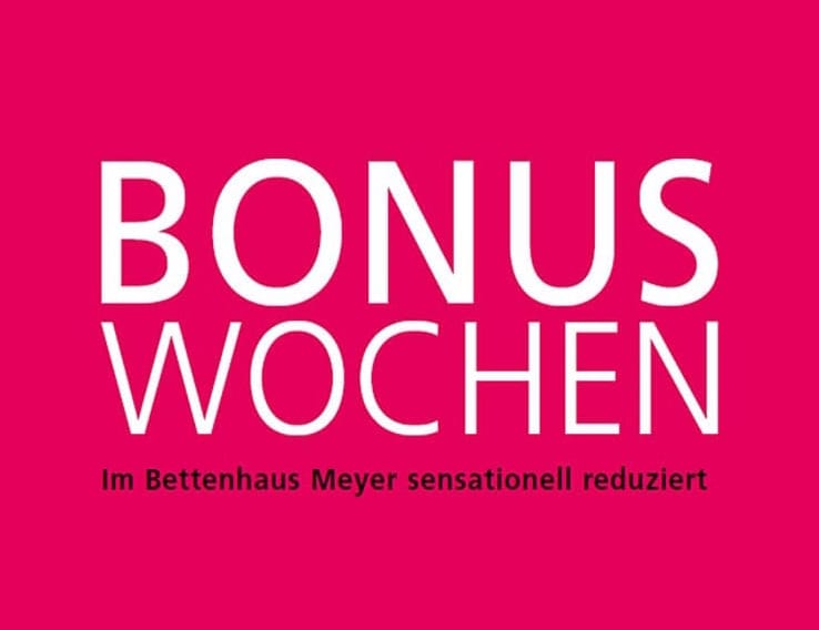 Bonus Wochen bei Betten Meyer