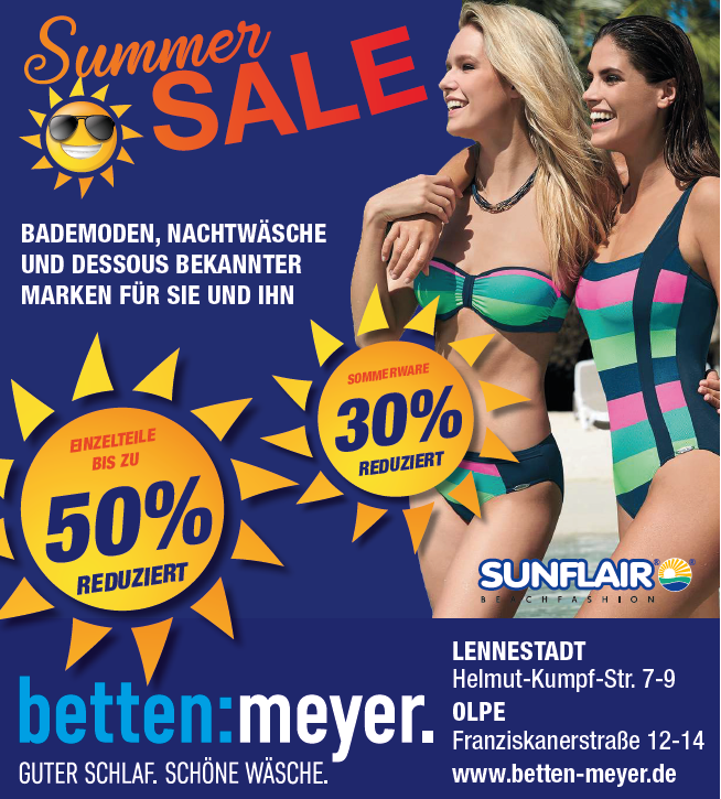 Sommer Sonne Sale!